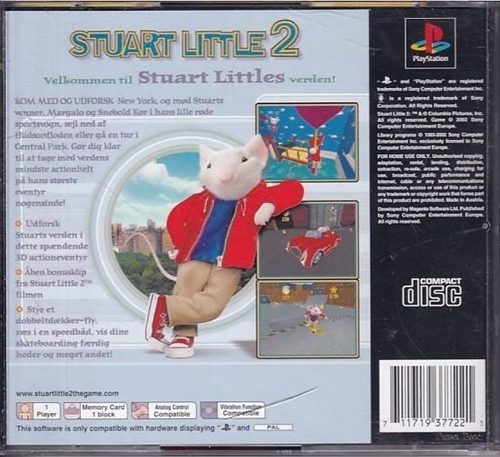 Stuart Little 2 - PS1 (B Grade) (Genbrug)
